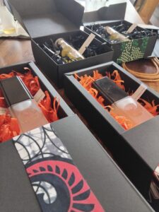 The Ukwimi Botanicals boxes